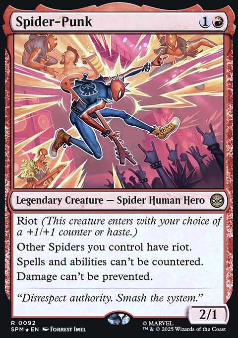 Spider-Punk, Marvel's Spider-Man Promos #92s, Magic: The Gathering card