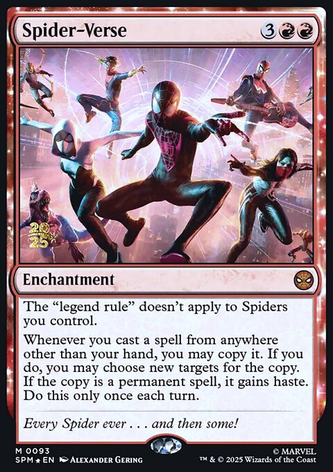 Spider-Verse, Marvel's Spider-Man Promos #93s, Magic: The Gathering card