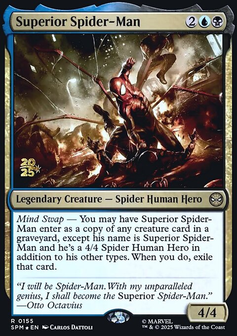Superior Spider-Man, Marvel's Spider-Man Promos #155s, Magic: The Gathering card