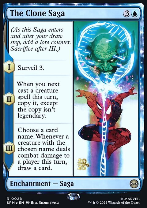 The Clone Saga, Marvel's Spider-Man Promos #28s, Magic: The Gathering card