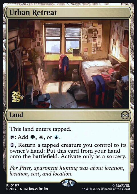 Urban Retreat, Marvel's Spider-Man Promos #187s, Magic: The Gathering card