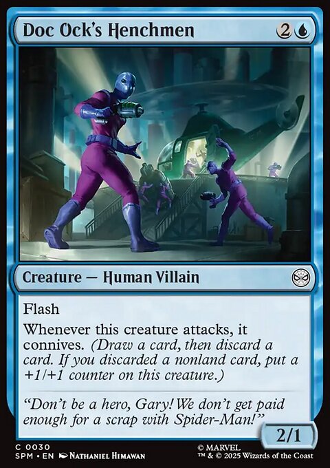Doc Ock's Henchmen, Marvel's Spider-Man #30, Magic: The Gathering card