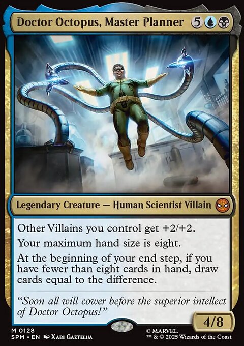 Doctor Octopus, Master Planner, Marvel's Spider-Man #128, Magic: The Gathering card