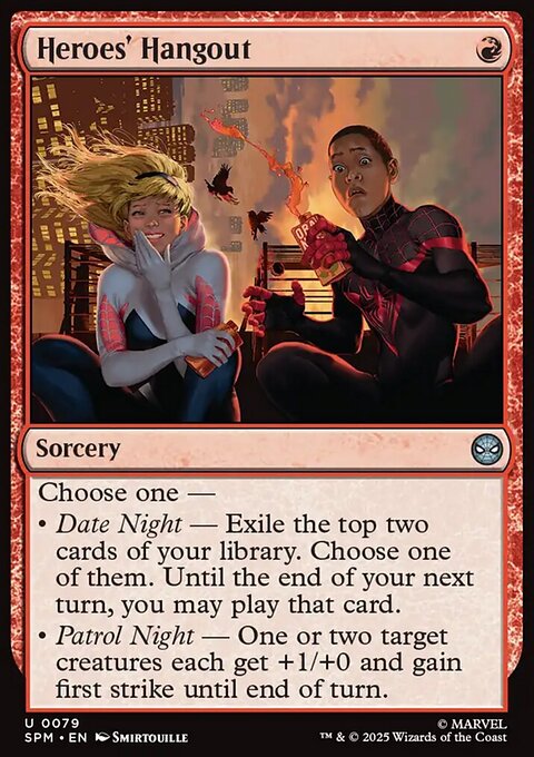 Heroes' Hangout, Marvel's Spider-Man #79, Magic: The Gathering card