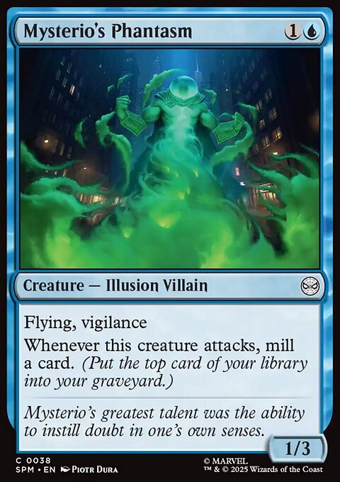 Mysterio's Phantasm, Marvel's Spider-Man #38, Magic: The Gathering card