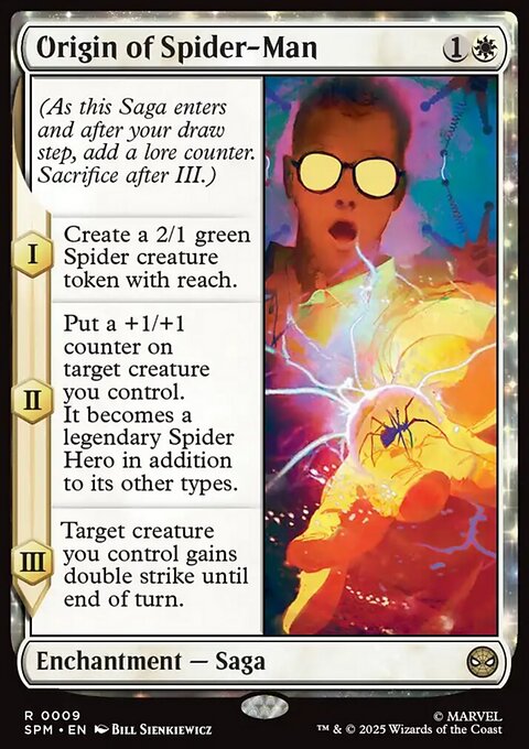 Origin of Spider-Man, Marvel's Spider-Man #9, Magic: The Gathering card