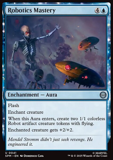 Robotics Mastery, Marvel's Spider-Man #41, Magic: The Gathering card