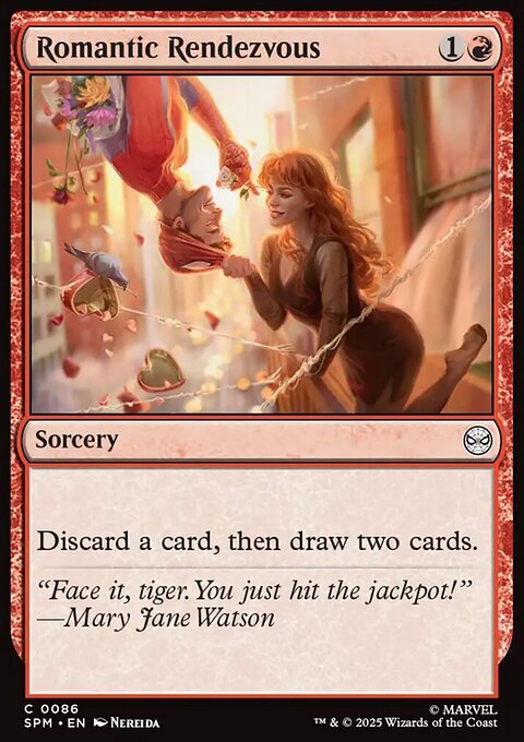 Romantic Rendezvous, Marvel's Spider-Man #86, Magic: The Gathering card