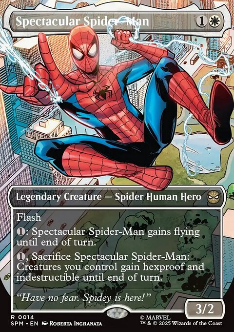 Spectacular Spider-Man, Marvel's Spider-Man #14, Magic: The Gathering card
