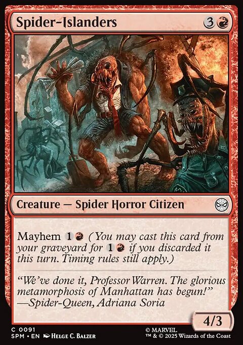 Spider-Islanders, Marvel's Spider-Man #91, Magic: The Gathering card