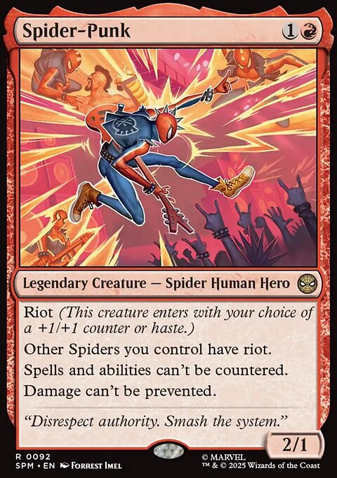 Spider-Punk, Marvel's Spider-Man #92, Magic: The Gathering card