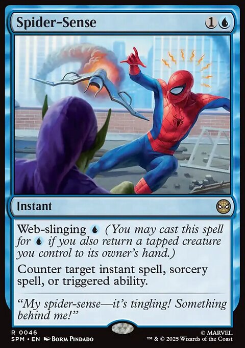 Spider-Sense, Marvel's Spider-Man #46, Magic: The Gathering card