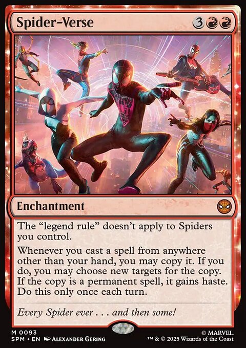 Spider-Verse, Marvel's Spider-Man #93, Magic: The Gathering card