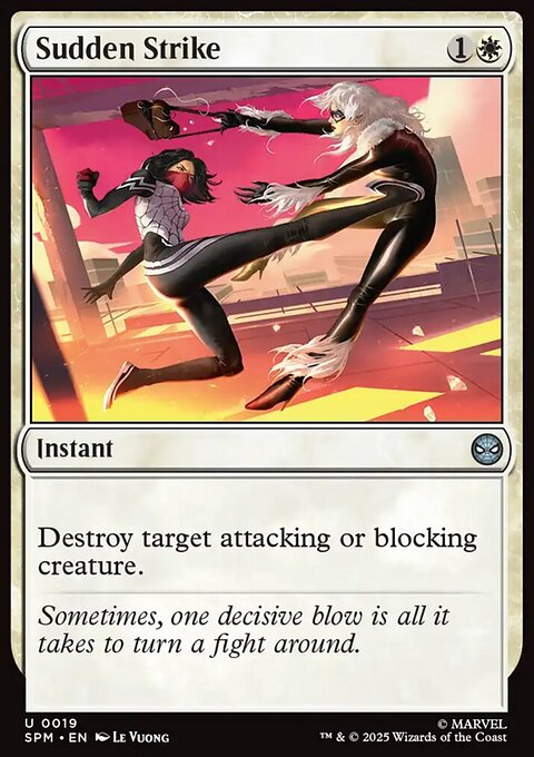 Sudden Strike, Marvel's Spider-Man #19, Magic: The Gathering card