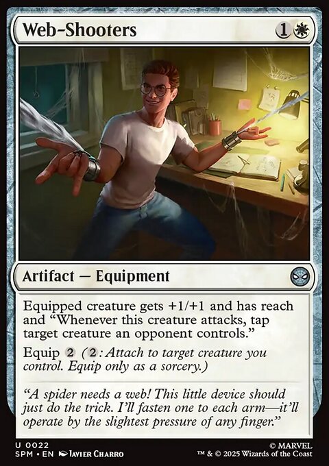 Web-Shooters, Marvel's Spider-Man #22, Magic: The Gathering card
