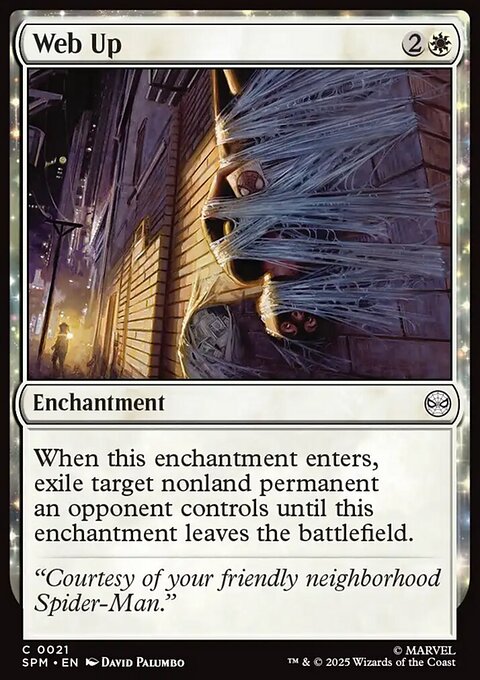 Web Up, Marvel's Spider-Man #21, Magic: The Gathering card