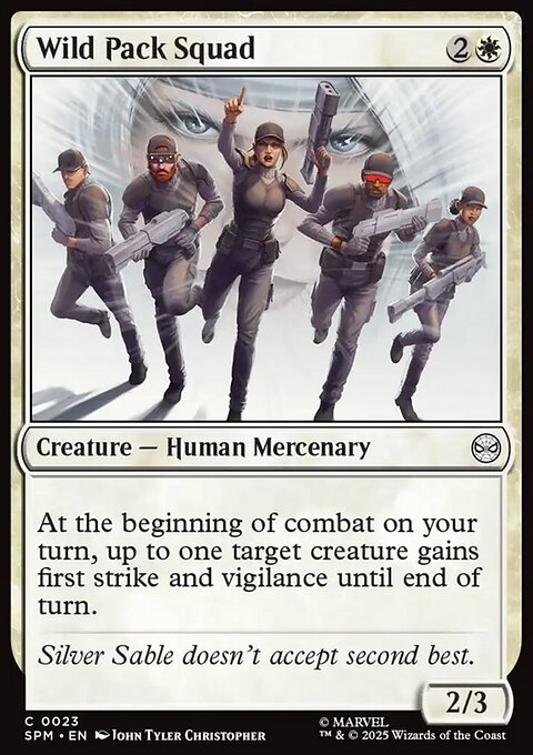 Wild Pack Squad, Marvel's Spider-Man #23, Magic: The Gathering card