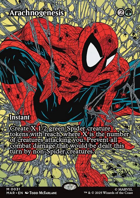 Arachnogenesis, Marvel Universe #31, Magic: The Gathering card