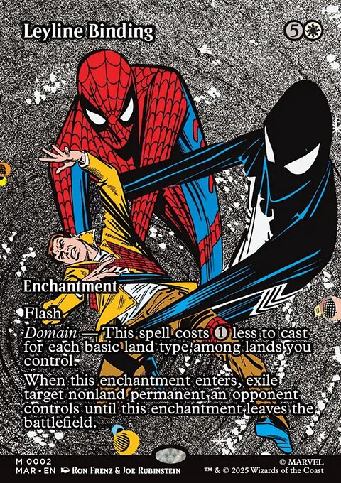 Leyline Binding, Marvel Universe #2, Magic: The Gathering card