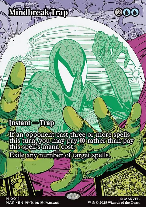 Mindbreak Trap, Marvel Universe #11, Magic: The Gathering card