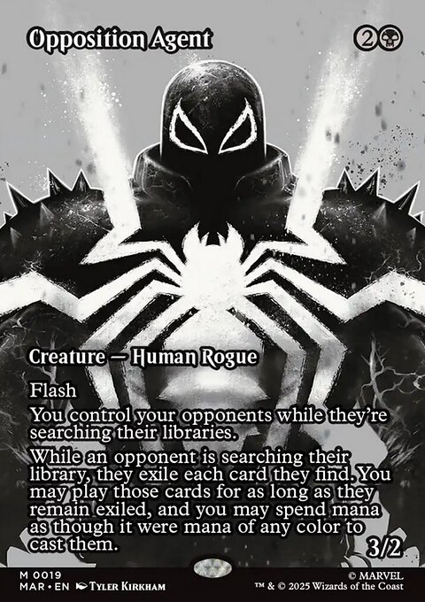 Opposition Agent, Marvel Universe #19, Magic: The Gathering card