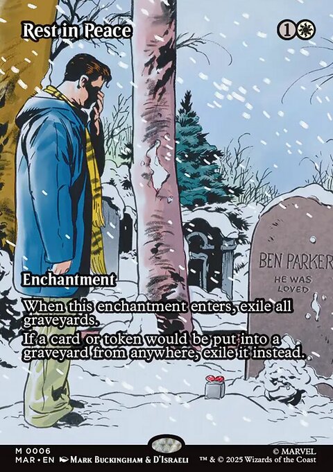 Rest in Peace, Marvel Universe #6, Magic: The Gathering card
