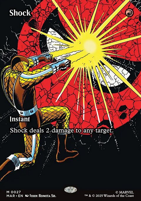 Shock, Marvel Universe #27, Magic: The Gathering card