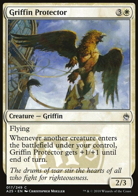 Griffin Protector, Masters 25 #17, Magic: The Gathering card