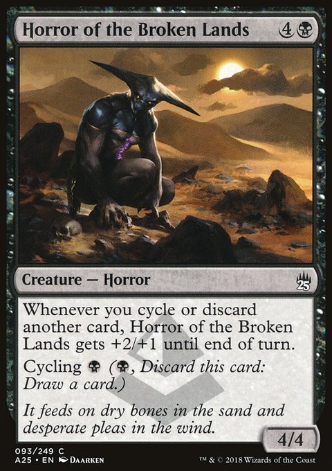 Horror of the Broken Lands, Masters 25 #93, Magic: The Gathering card