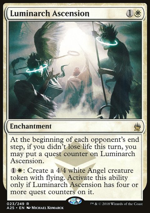 Luminarch Ascension, Masters 25 #23, Magic: The Gathering card
