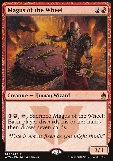 Magus of the Wheel, Masters 25 #142, Magic: The Gathering card
