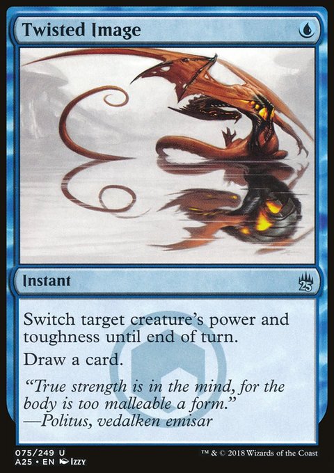 Twisted Image, Masters 25 #75, Magic: The Gathering card