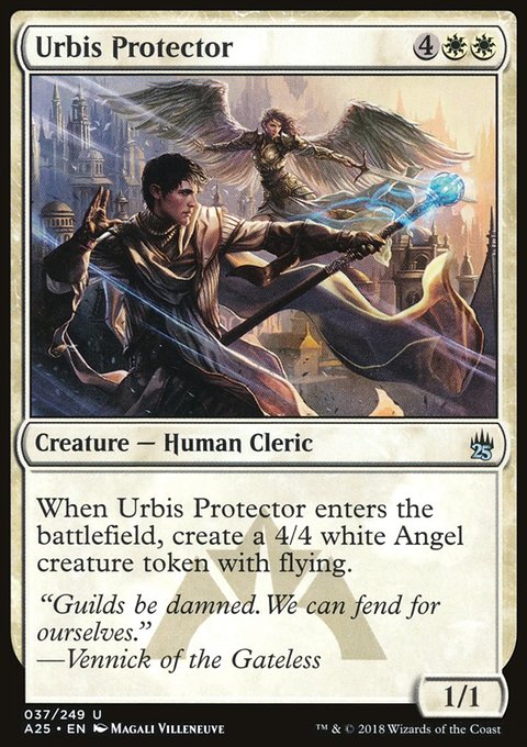 Urbis Protector, Masters 25 #37, Magic: The Gathering card