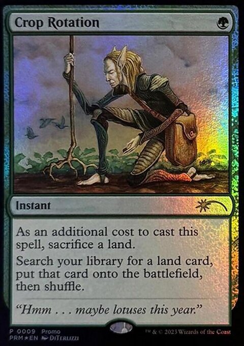Crop Rotation, Media and Collaboration Promos #2026-2, Magic: The Gathering card