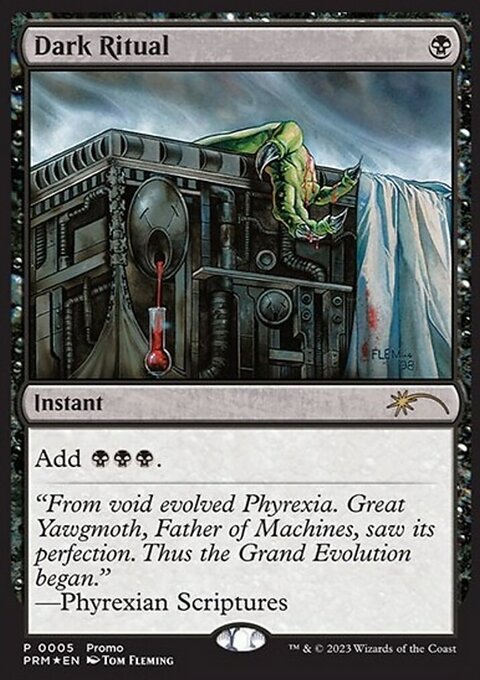 Dark Ritual, Media and Collaboration Promos #2025-8, Magic: The Gathering card
