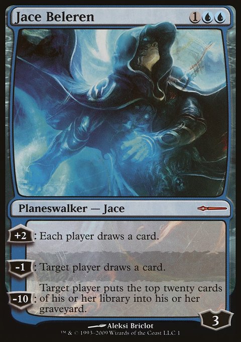Jace Beleren, Media and Collaboration Promos #2009-1, Magic: The Gathering card