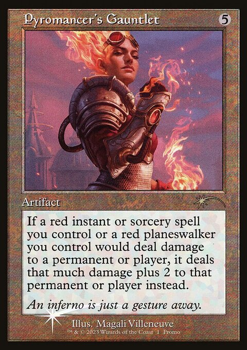 Pyromancer's Gauntlet, Media and Collaboration Promos #2023-6, Magic: The Gathering card