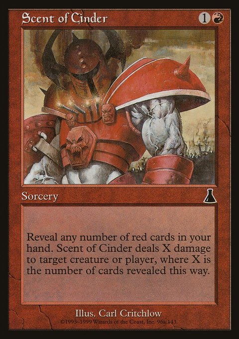 Scent of Cinder, Media and Collaboration Promos #1999-1, Magic: The Gathering card