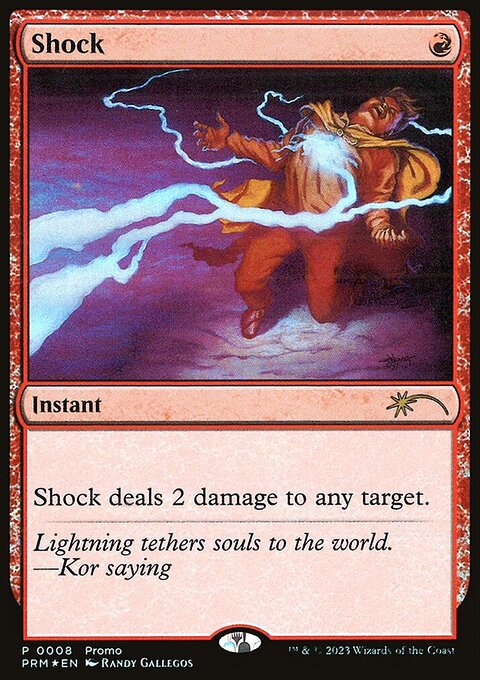 Shock, Media and Collaboration Promos #2025-1, Magic: The Gathering card