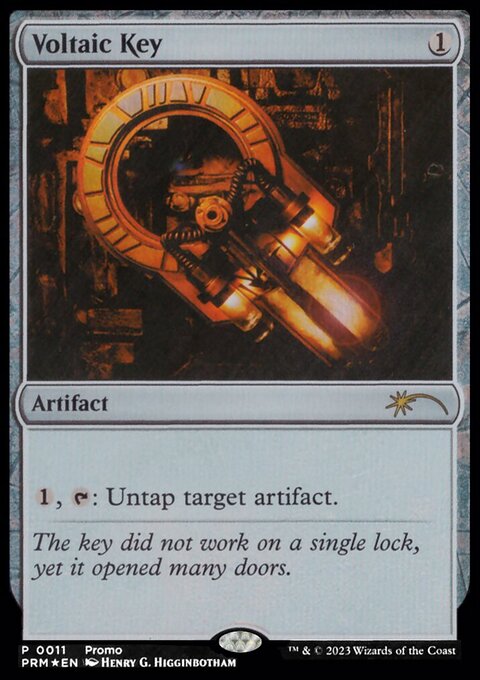 Voltaic Key, Media and Collaboration Promos #2025-4, Magic: The Gathering card