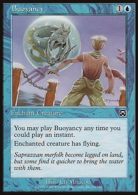 Buoyancy, Mercadian Masques #63, Magic: The Gathering card