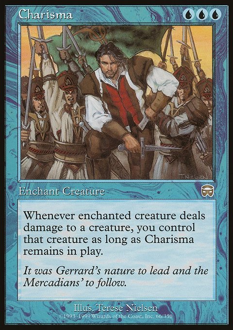 Charisma, Mercadian Masques #66, Magic: The Gathering card