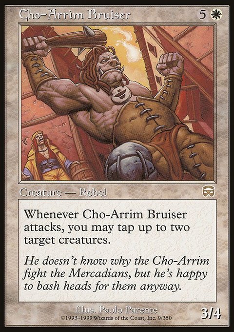 Cho-Arrim Bruiser, Mercadian Masques #9, Magic: The Gathering card