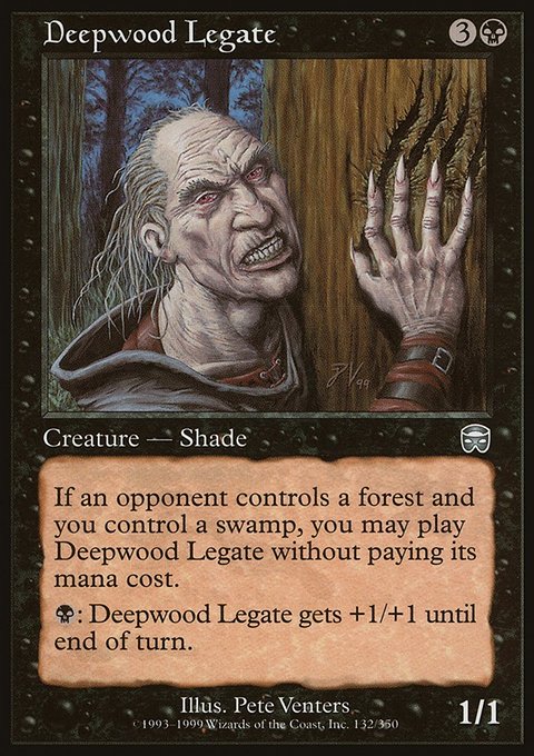 Deepwood Legate, Mercadian Masques #132, Magic: The Gathering card
