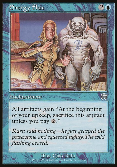 Energy Flux, Mercadian Masques #78, Magic: The Gathering card
