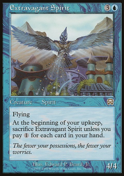 Extravagant Spirit, Mercadian Masques #79, Magic: The Gathering card