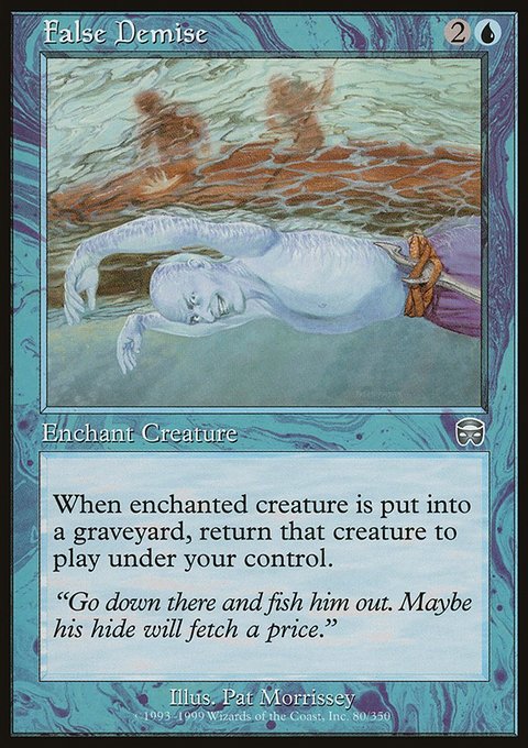 False Demise, Mercadian Masques #80, Magic: The Gathering card