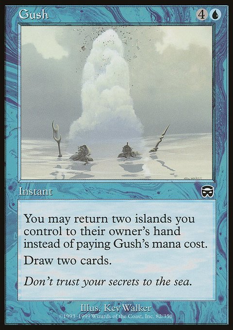 Gush, Mercadian Masques #82, Magic: The Gathering card
