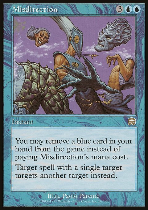 Misdirection, Mercadian Masques #87, Magic: The Gathering card