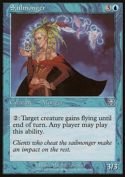 Sailmonger, Mercadian Masques #95, Magic: The Gathering card